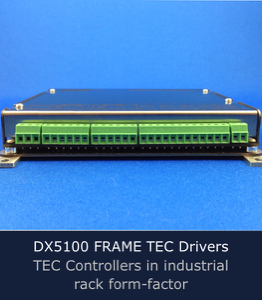 DX5100 FRAME TEC Drivers (Peltier Controllers)