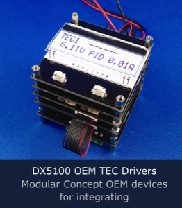 DX5100 OEM TEC Drivers (Peltier Controllers)