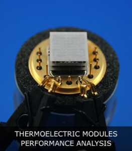 Thermoelectric Modules Performance Analysis